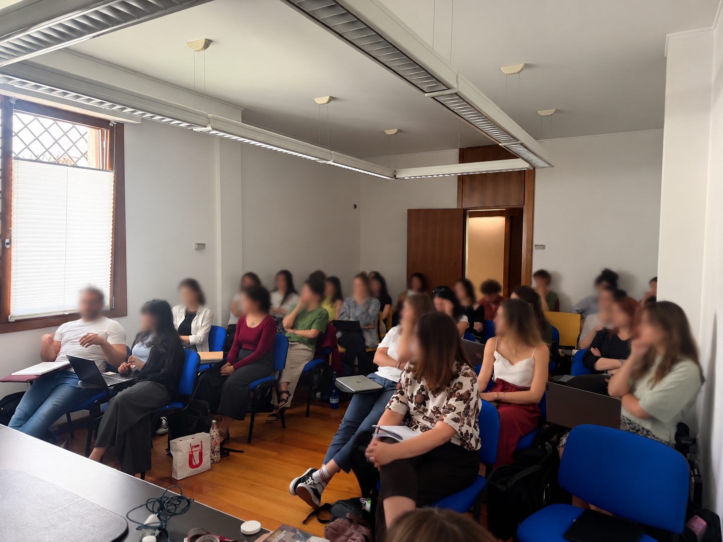 Aula didattica ICoNa durante una giornata di formazione